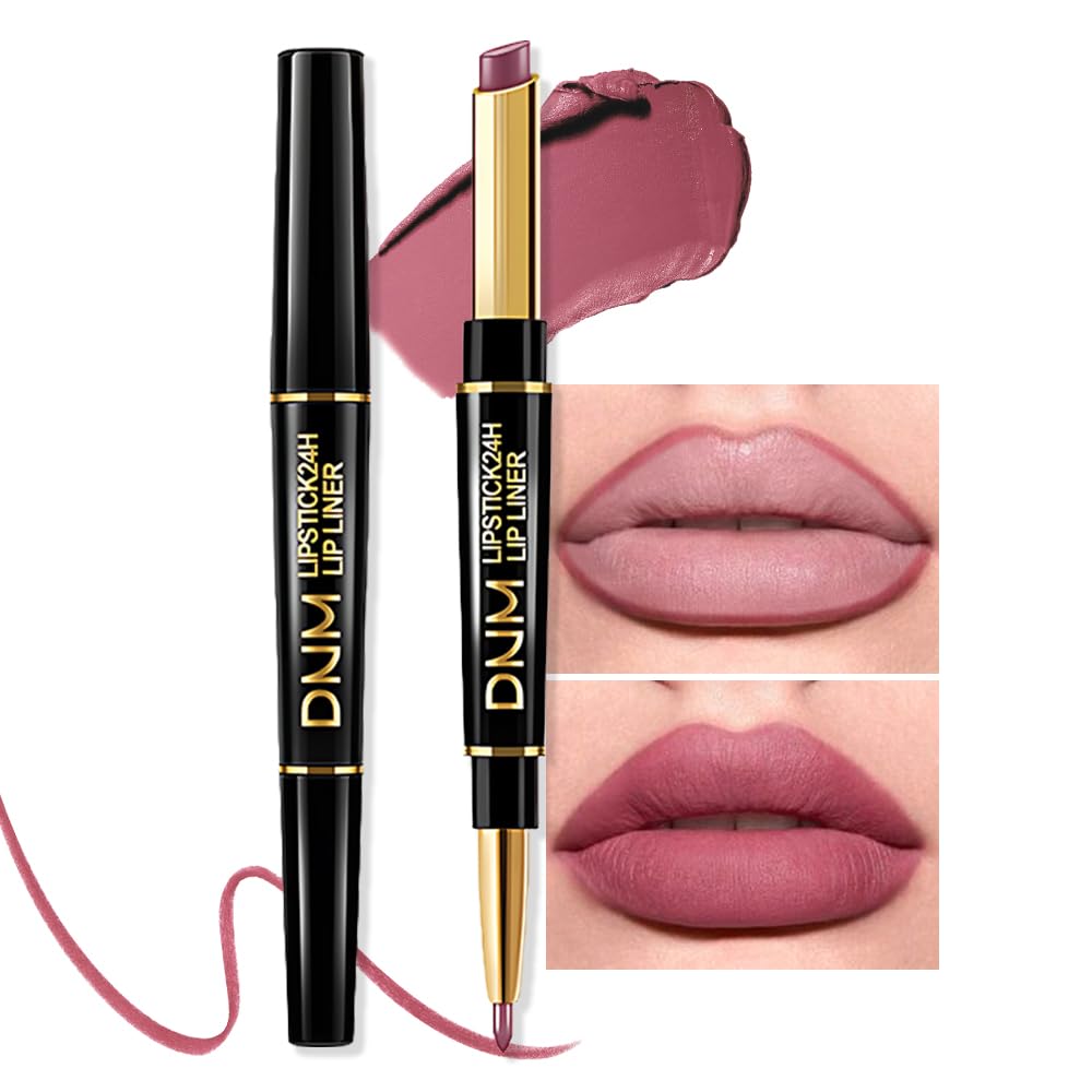 Blush Lip Liner + Lipstick Set