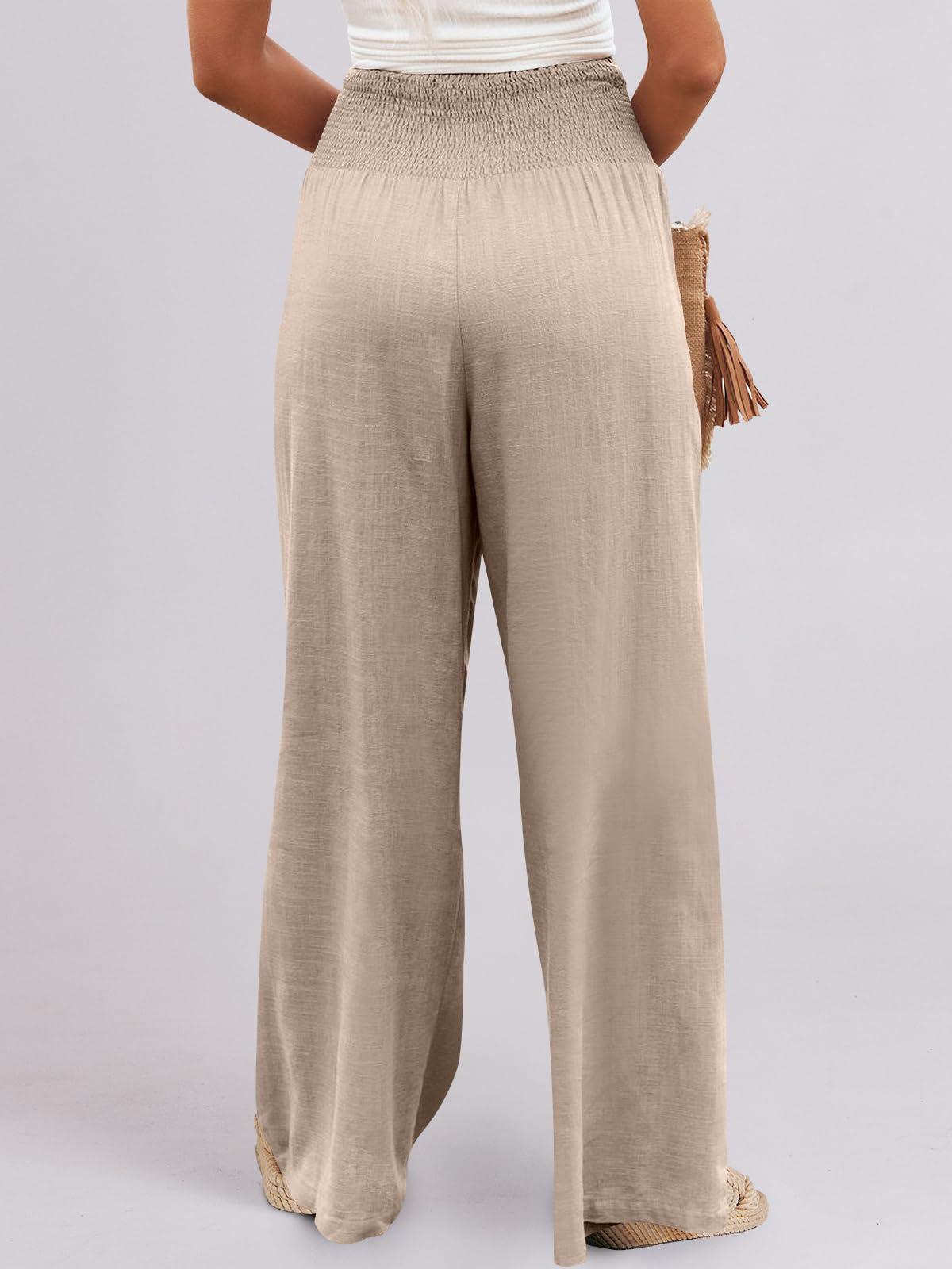 Linen Palazzo Pants