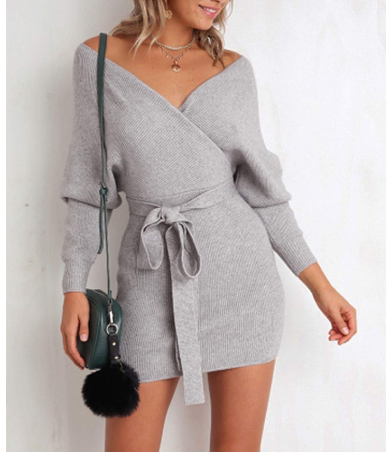 Knit Sweater Mini Dress