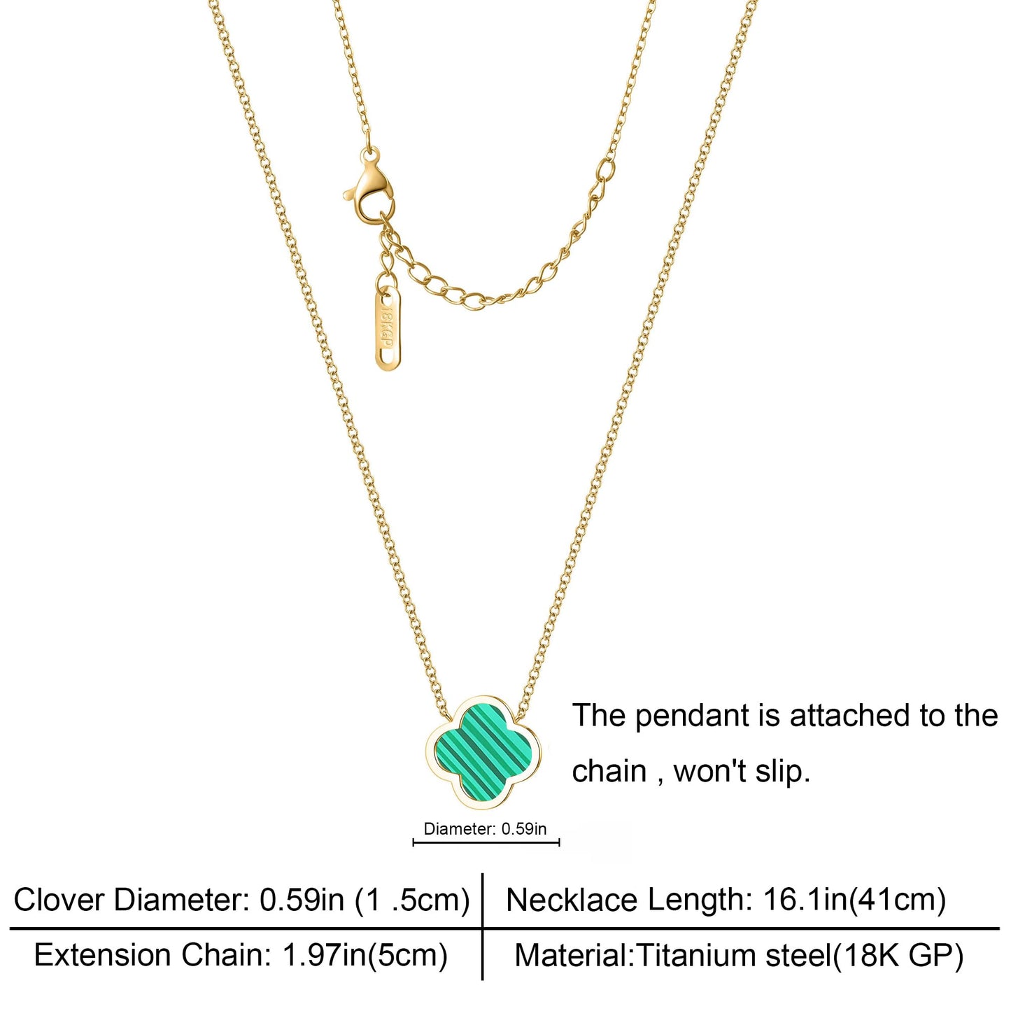 Four Leaf Clover Necklace