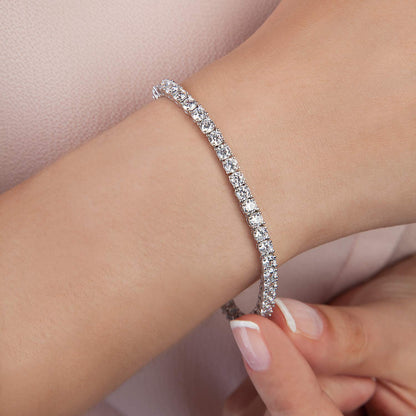 Cubic Zirconia Tennis Bracelet