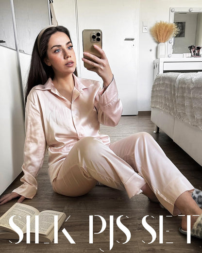 Silk Pj Set